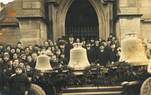 Abnahme der Glocken 1942